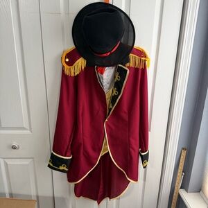 Fun Shack Ringmaster costume Halloween birthday size large